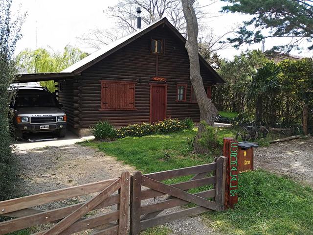 Cabaña Hornero de troncos